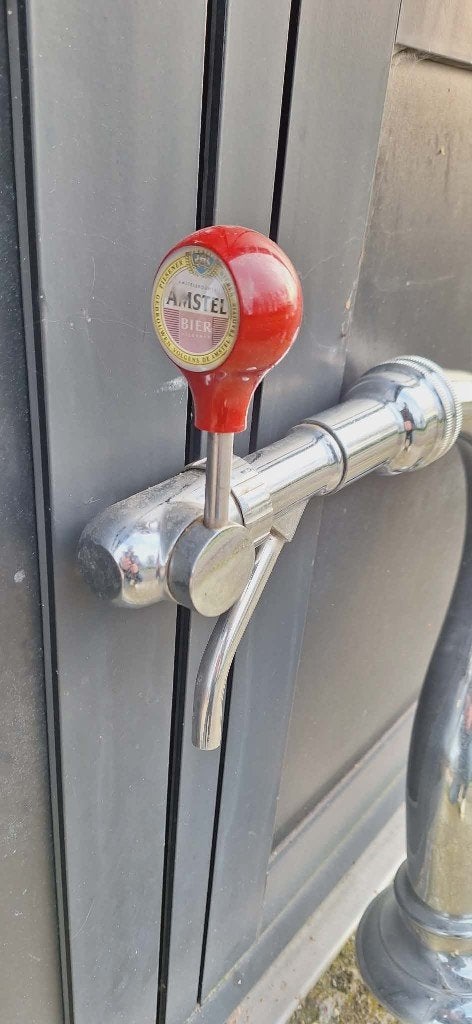 Biertap kraan Amstel voor thuis of horeca🍺, Witgoed en Apparatuur, Overige merken, Gebruikt, ., Ophalen of Verzenden