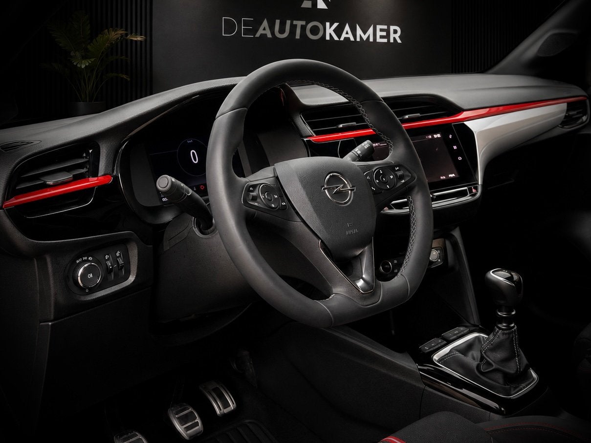 Opel Corsa Turbo 100 GS-Line | Camera | Carplay / Android |, Auto's, Voorwielaandrijving, Stof, 1199 cc, 700 kg