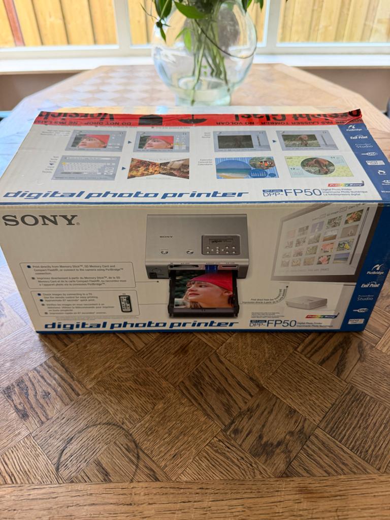 Sony DPP-FP50 Digitale Fotoprinter, Fotoprinter, PictBridge, Ophalen of Verzenden, Overige technieken