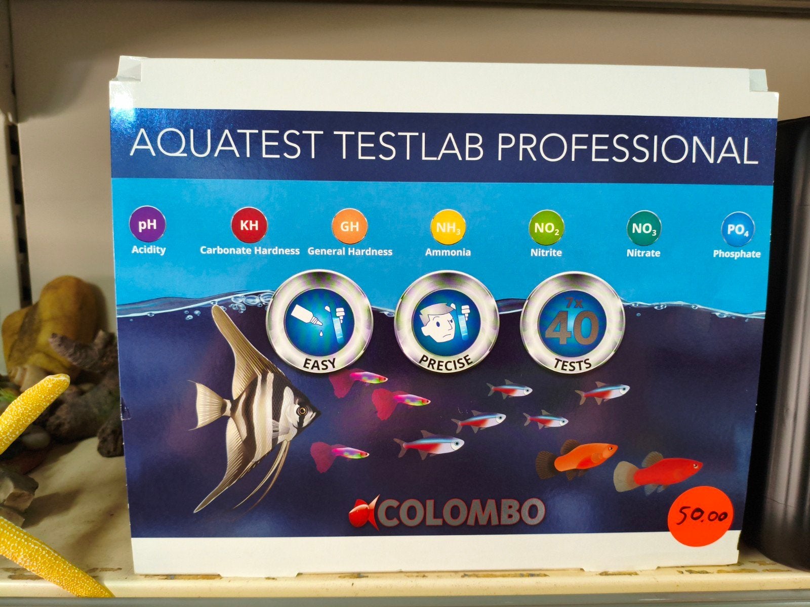 colombo test koffer voor aquarium, Ophalen of Verzenden, Nieuw, Overige typen, Overige merken