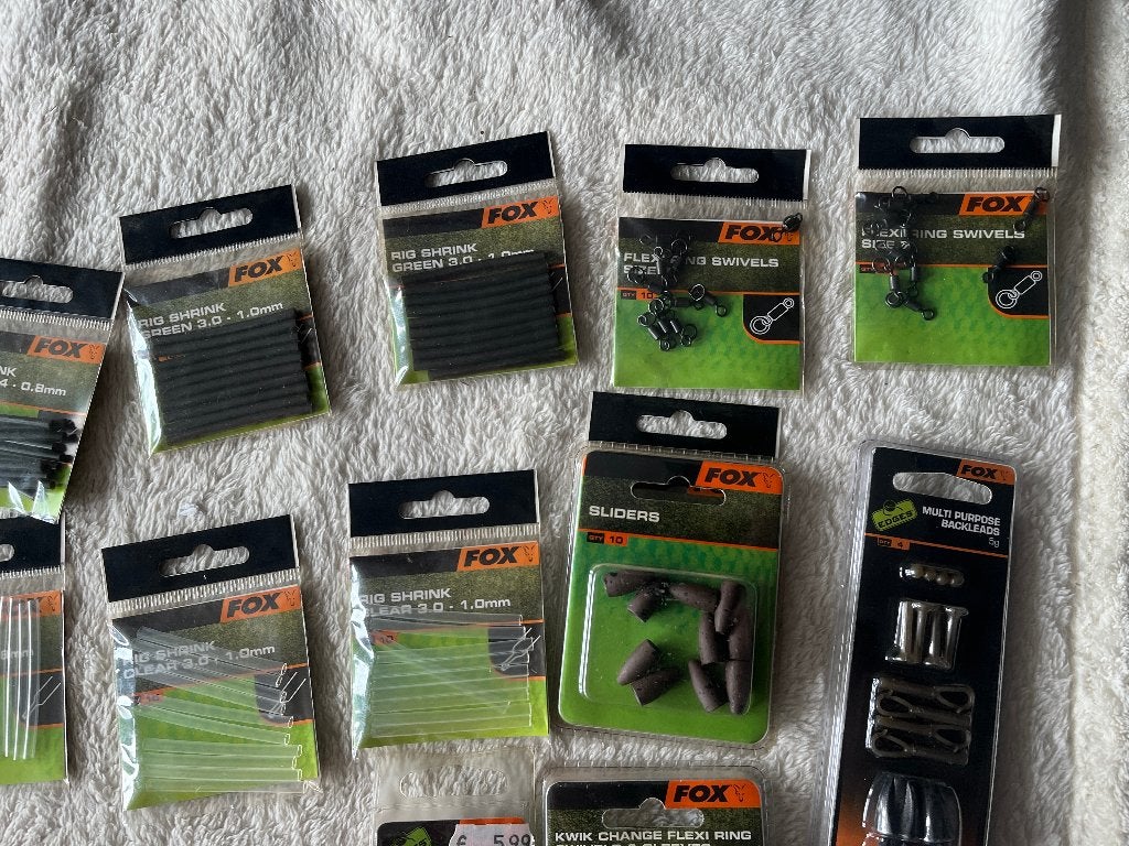adv 919 / NIEUW  mixset krprervisspullen FOX, Ophalen of Verzenden, Nieuw, Overige typen