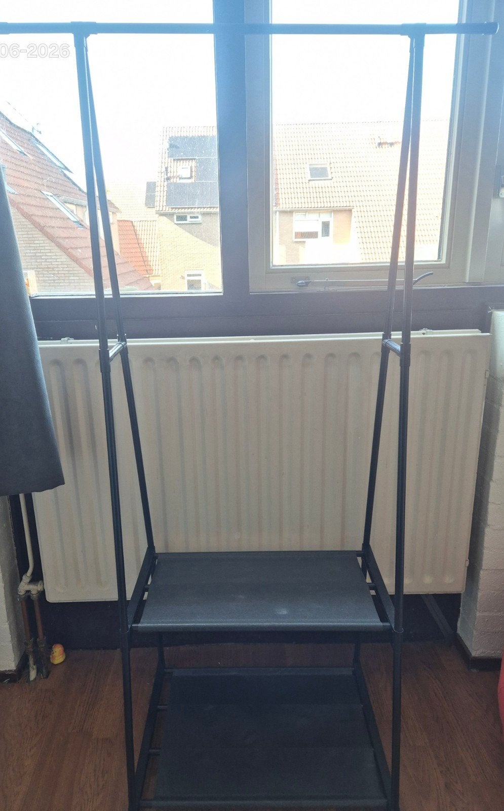 Kledingrekje, Ophalen, Gebruikt