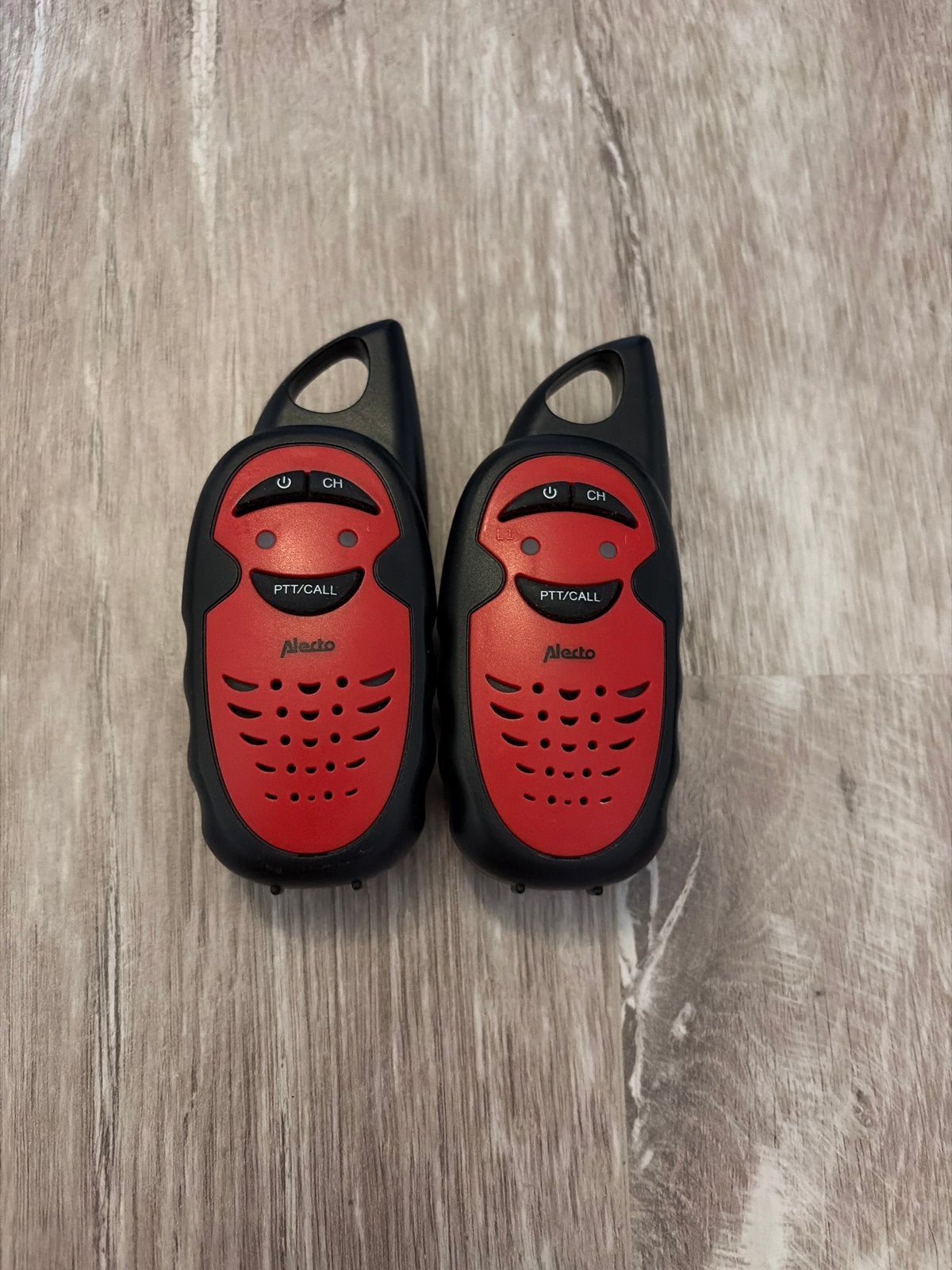 Alecto Walkie Talkie Set - Rood/Zwart, Ophalen of Verzenden, Gebruikt