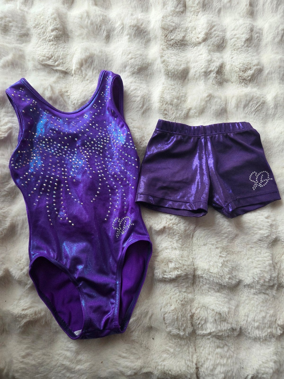 turnpakje sparkle and dream cla 122/128, Sport en Fitness, Turnen, Kindermaat 122 t/m 140, Ophalen of Verzenden, Zo goed als nieuw