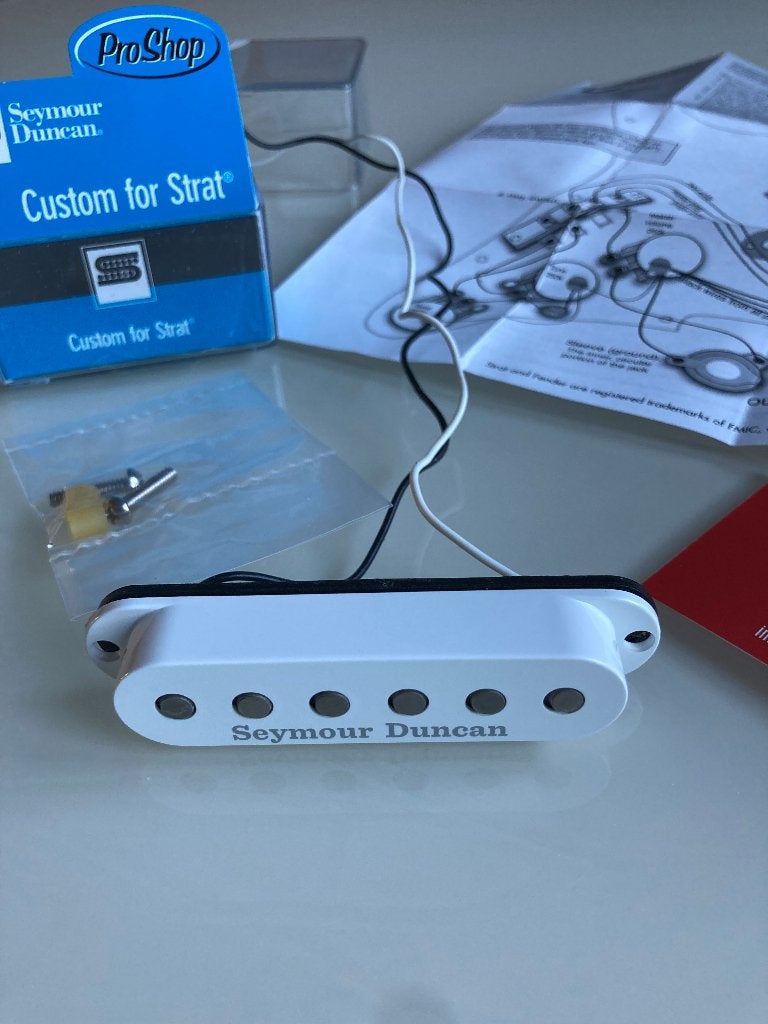 Seymour Duncan Custom SSL6 SSL-6 (flat SSL-5 SSL5), Verzenden, Zo goed als nieuw, Elektrische gitaar