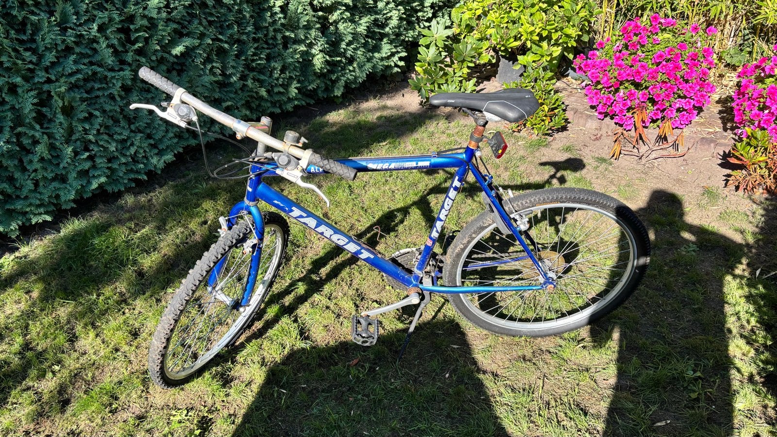 Target Mountainbike - Blauw, Gebruikt, Fietsen en Brommers, Gebruikt, Geen vering, 53 tot 57 cm, Ophalen