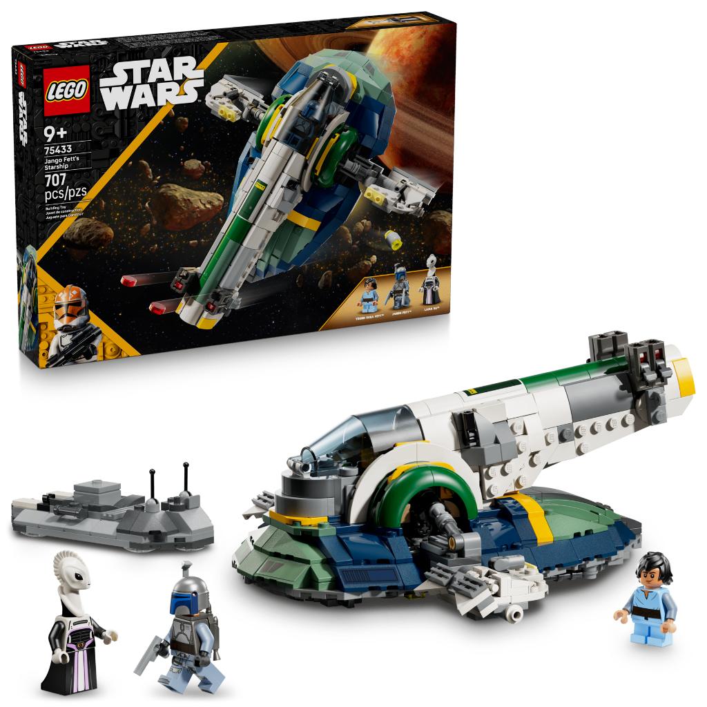 Lego Star Wars 75433 Jango Fetts ruimteschip, Ophalen of Verzenden, Nieuw, Complete set, Lego