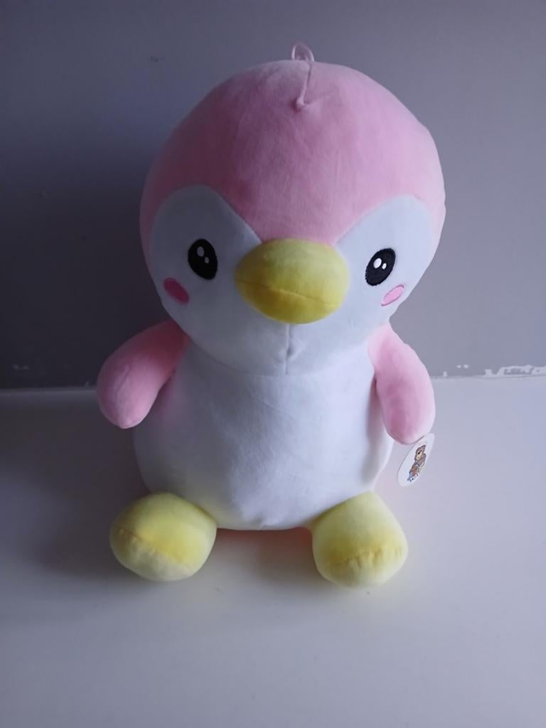 Roze Pinguïn Knuffel - Zacht en Schattig, Kinderen en Baby's, Speelgoed | Knuffels en Pluche, Pinguïn, Overige merken, Overige karakters
