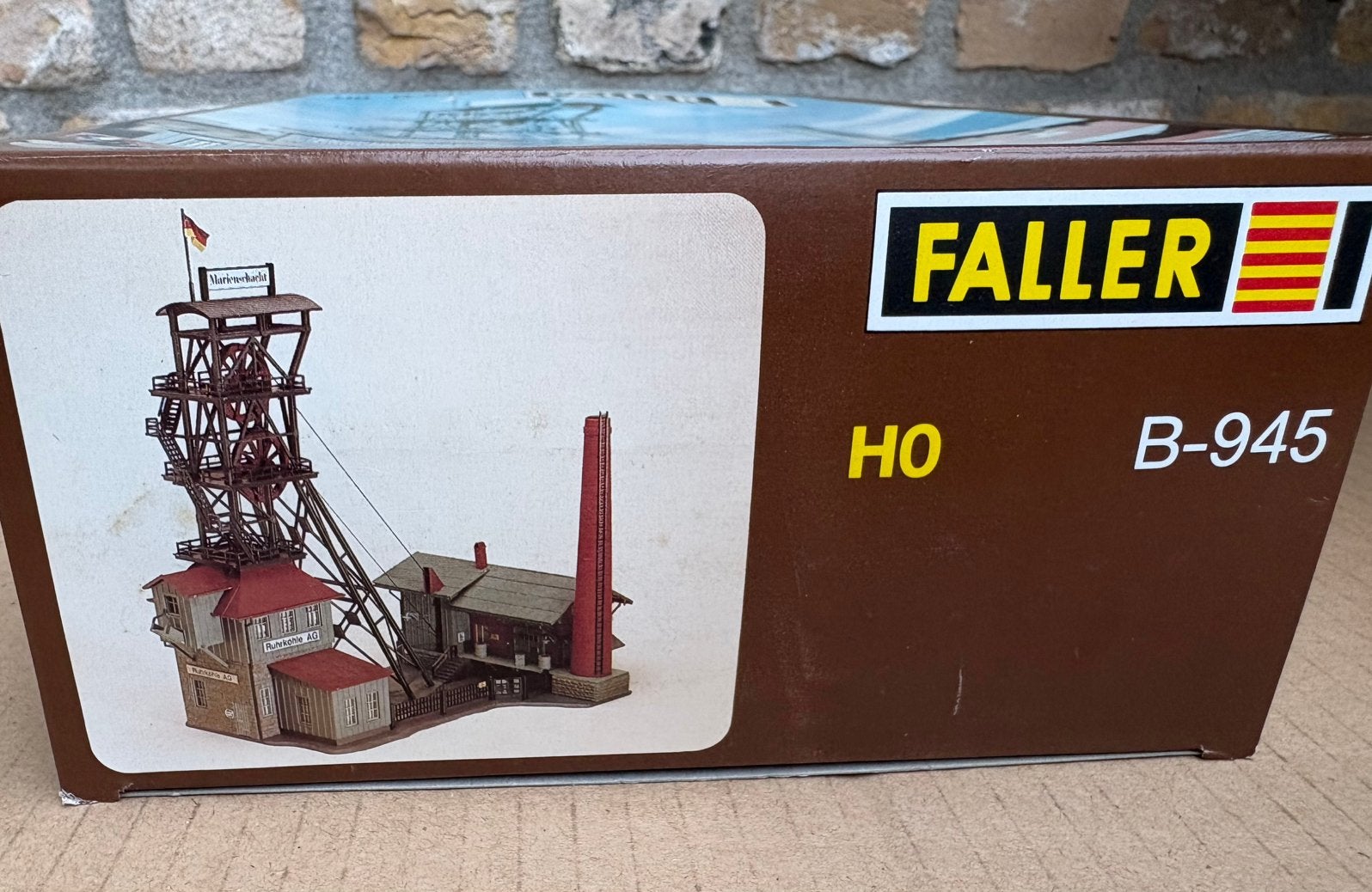 Faller B-945 Marienschacht Kolenmijntoren HO, Ophalen of Verzenden, Zo goed als nieuw, 1:144 of kleiner