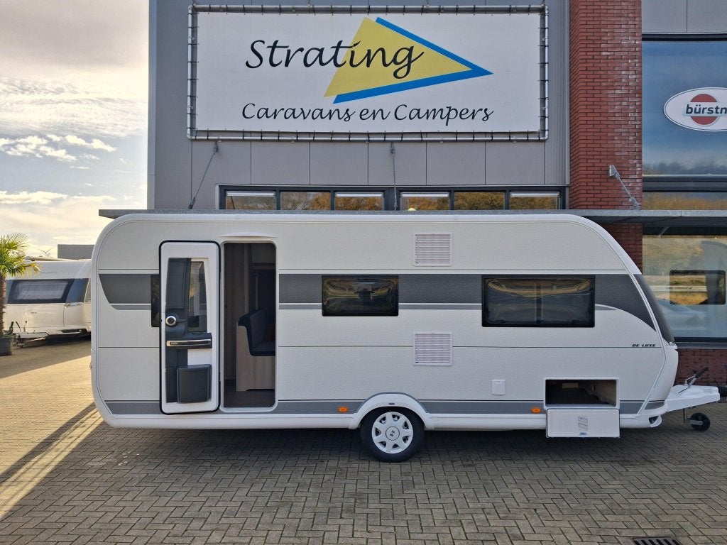 Hobby De Luxe 540 KMFE NIEUW!! STAPELBED!!, Schokbreker, Bedrijf, Tot en met 6, 1250 - 1500 kg