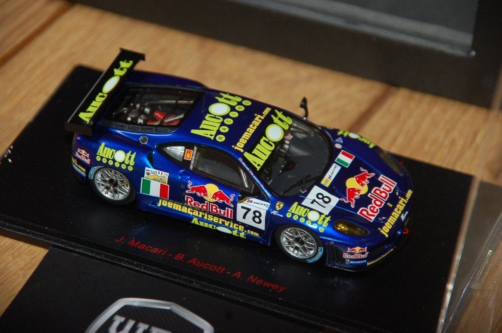 1:43 FERRARI F430 RED BULL AF CORSE #78 REDLINE WRH, Verzenden, Zo goed als nieuw, Auto, Overige merken