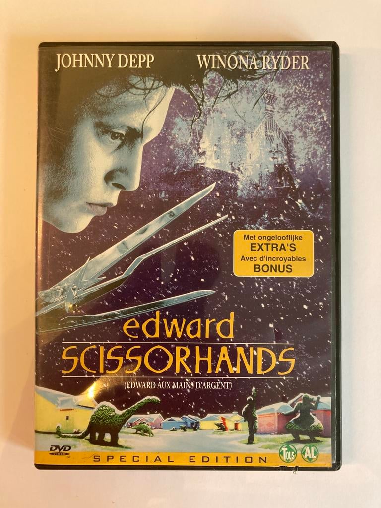Edward Scissorhands, 1990 / DVD/ Special Edition /Tim Burton, Science Fiction en Fantasy, Ophalen of Verzenden, Zo goed als nieuw