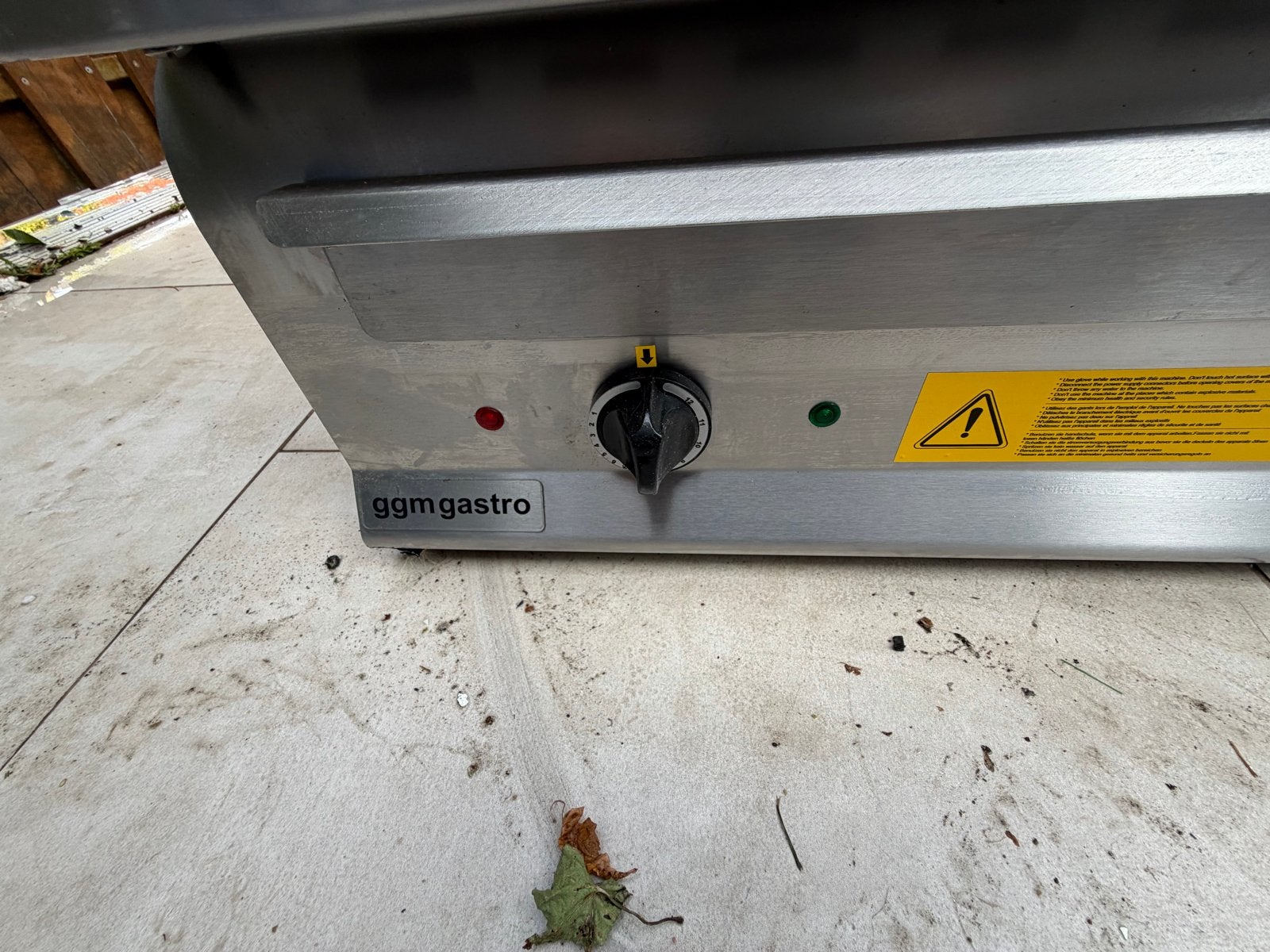 GGMgastro Grill in topconditie, Ophalen of Verzenden, Zo goed als nieuw, Tafelgrill