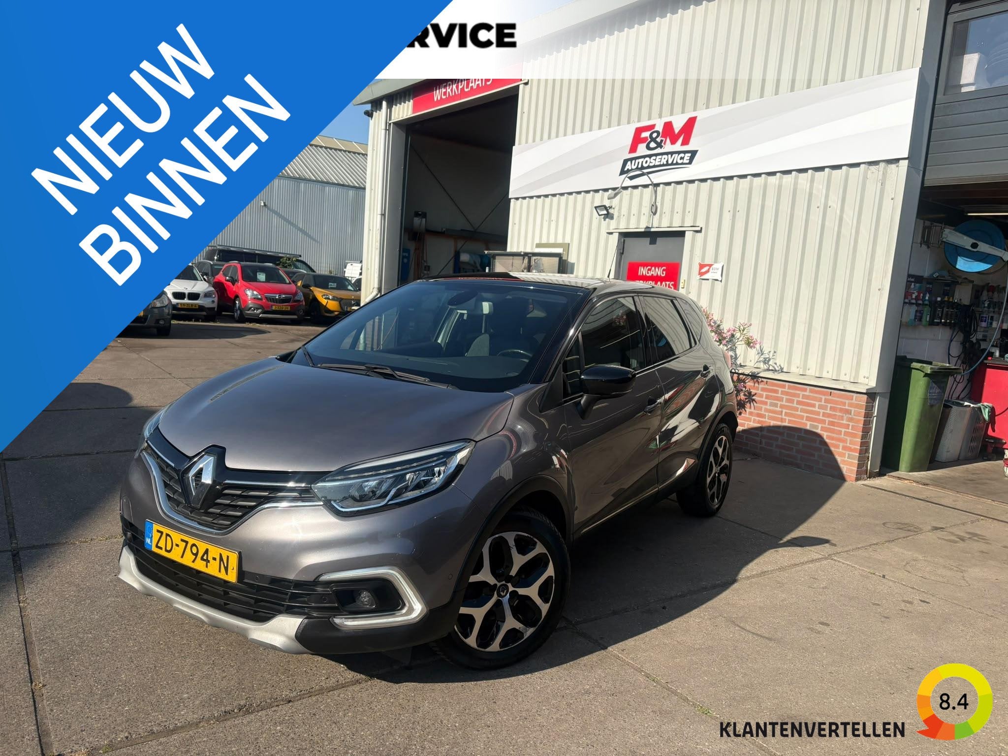 Renault Captur 1.3 TCe Intens Clima, cruise, blindspot, came, Gebruikt, Euro 6, 4 cilinders, 150 pk