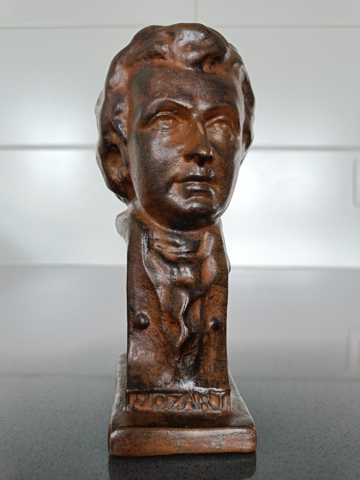 Mozart Buste Marco Gerona., Antiek en Kunst, Ophalen of Verzenden