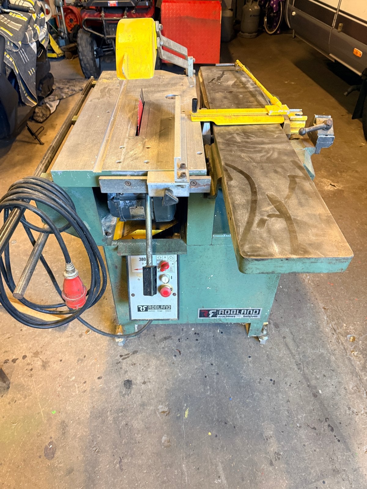 Robland K26  - 4 in 1 Houtbewerkingsmachine, Gebruikt, Cirkelzaag, 70 mm of meer, Ophalen of Verzenden