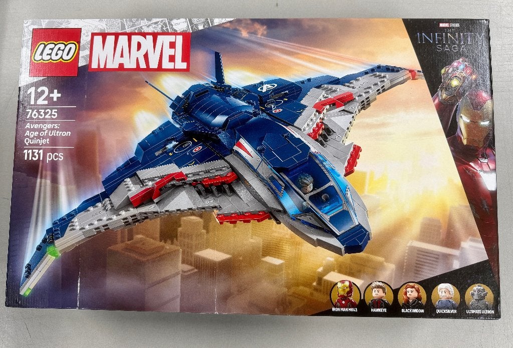 Lego 76325 Marvel Avengers Quinjet nieuw, zonder minifiguren, Ophalen of Verzenden, Nieuw, Lego