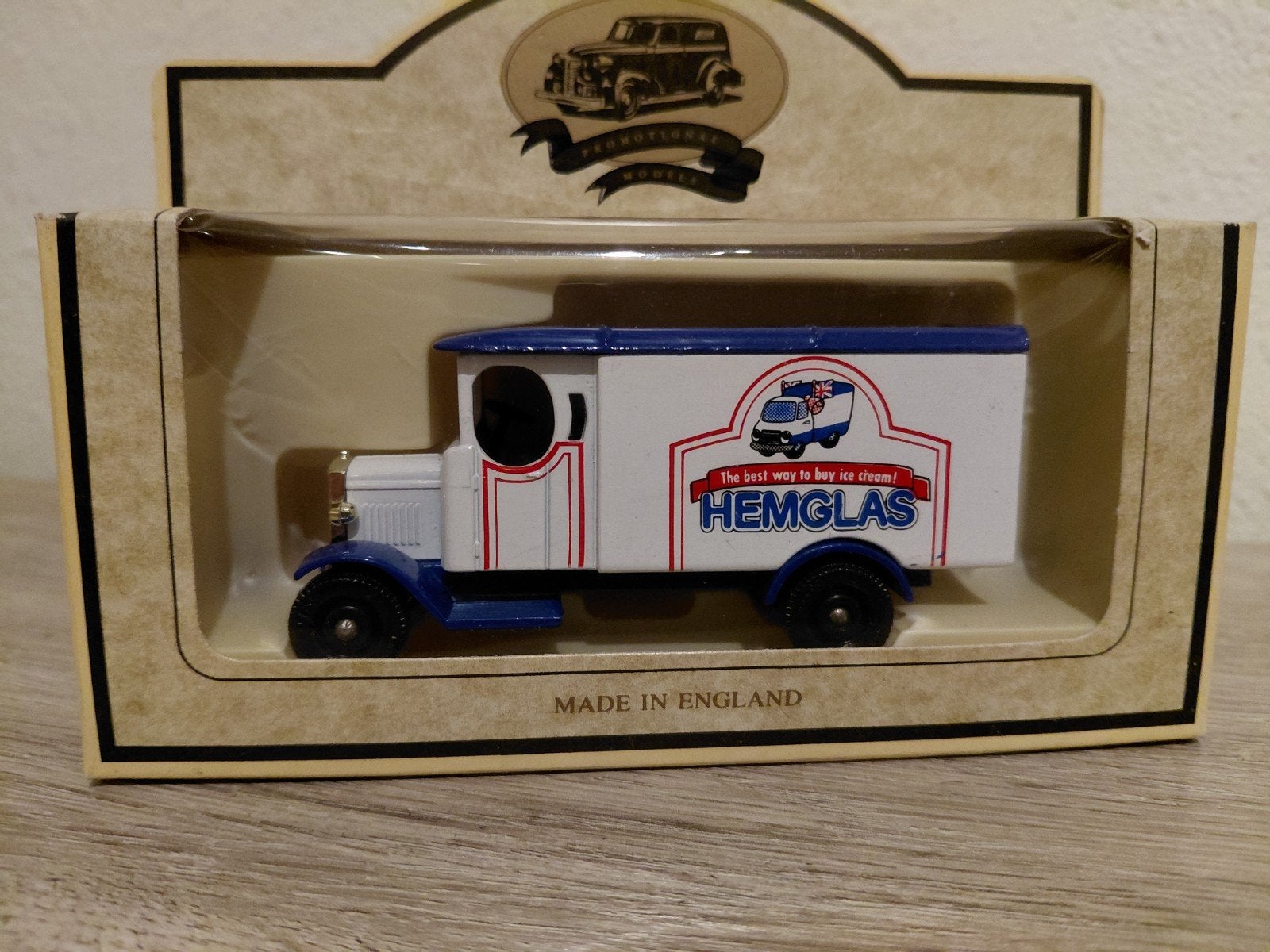 'Hemglas'' ijswagen, Overige merken, Auto, Verzenden, Groter dan 1:32