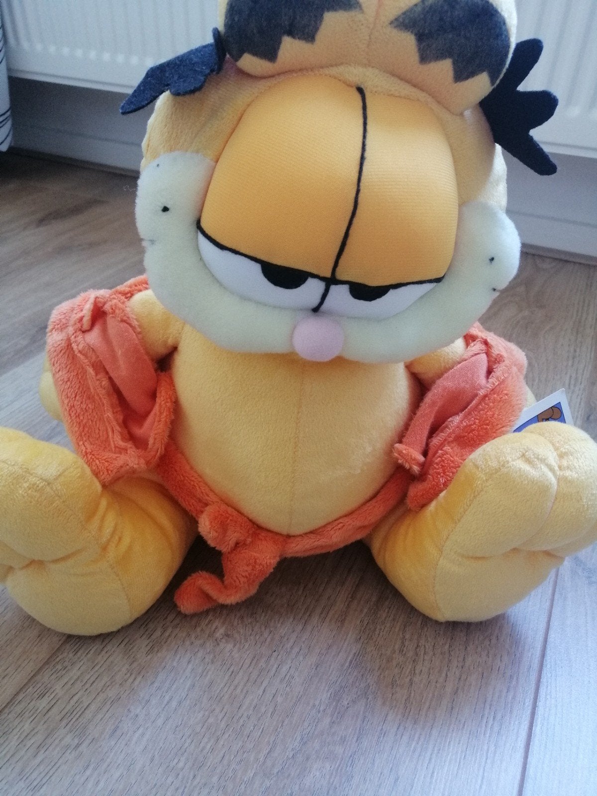 Garfield pluche knuffel - Zo goed als nieuw, Kinderen en Baby's, Speelgoed | Knuffels en Pluche, Ophalen, Oranje, Overige karakters