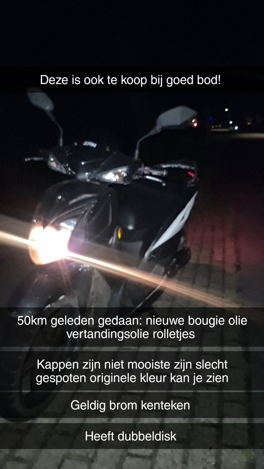 Sym symphony, Fietsen en Brommers, Scooters | SYM, Gebruikt, Overige modellen, Maximaal 45 km/u, Benzine, Ophalen of Verzenden