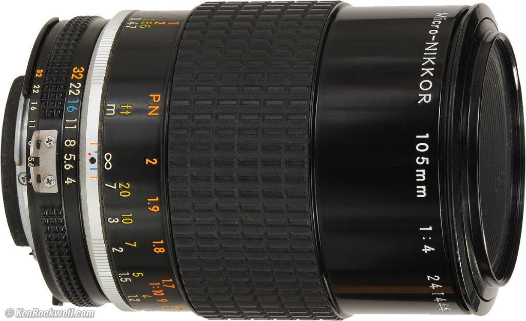 Nikon Micro-Nikkor 105mm f/4 AI-s, Audio, Tv en Foto, Nikon, Ophalen of Verzenden, Macrolens, Handmatige focus