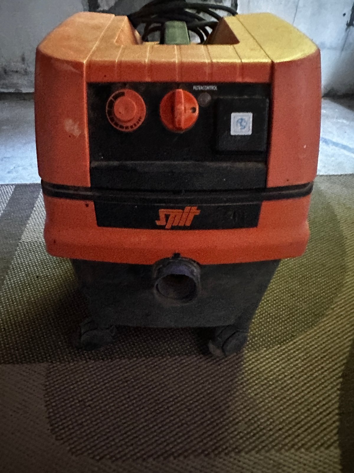 Bouw stofzuiger merk Spit type AC1600, Ophalen, Zo goed als nieuw