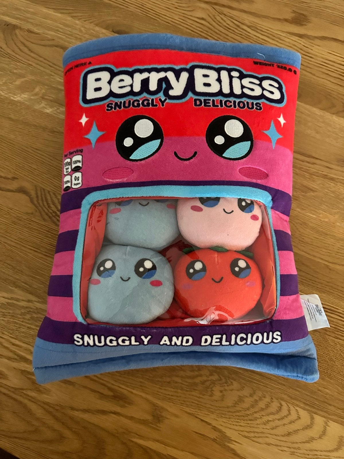 Berry Bliss Snuggly Delicious knuffel met 4 kleine knuffels, Ophalen, Overige merken, Overige karakters, Overige typen