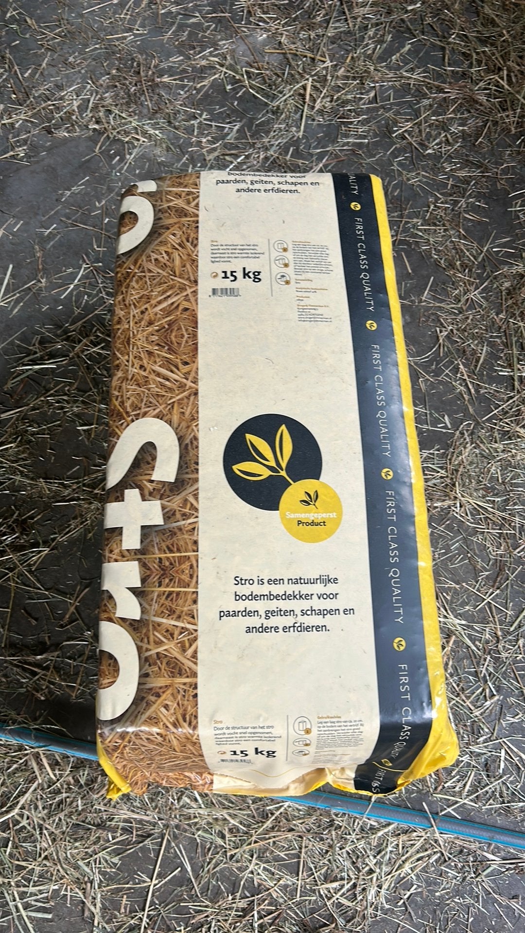 Gratis afhalen 15 kg stro, Dieren en Toebehoren, Ophalen, Overige soorten