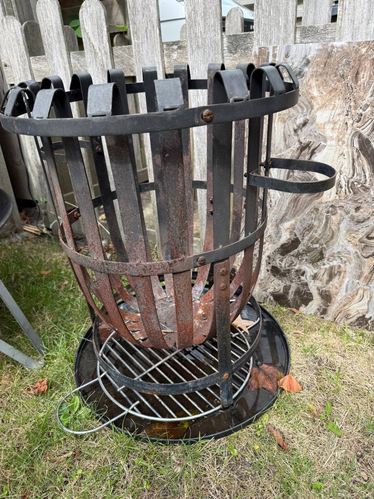 Vuurkorf, Tuin en Terras, Ophalen, Gebruikt, Vuurkorf