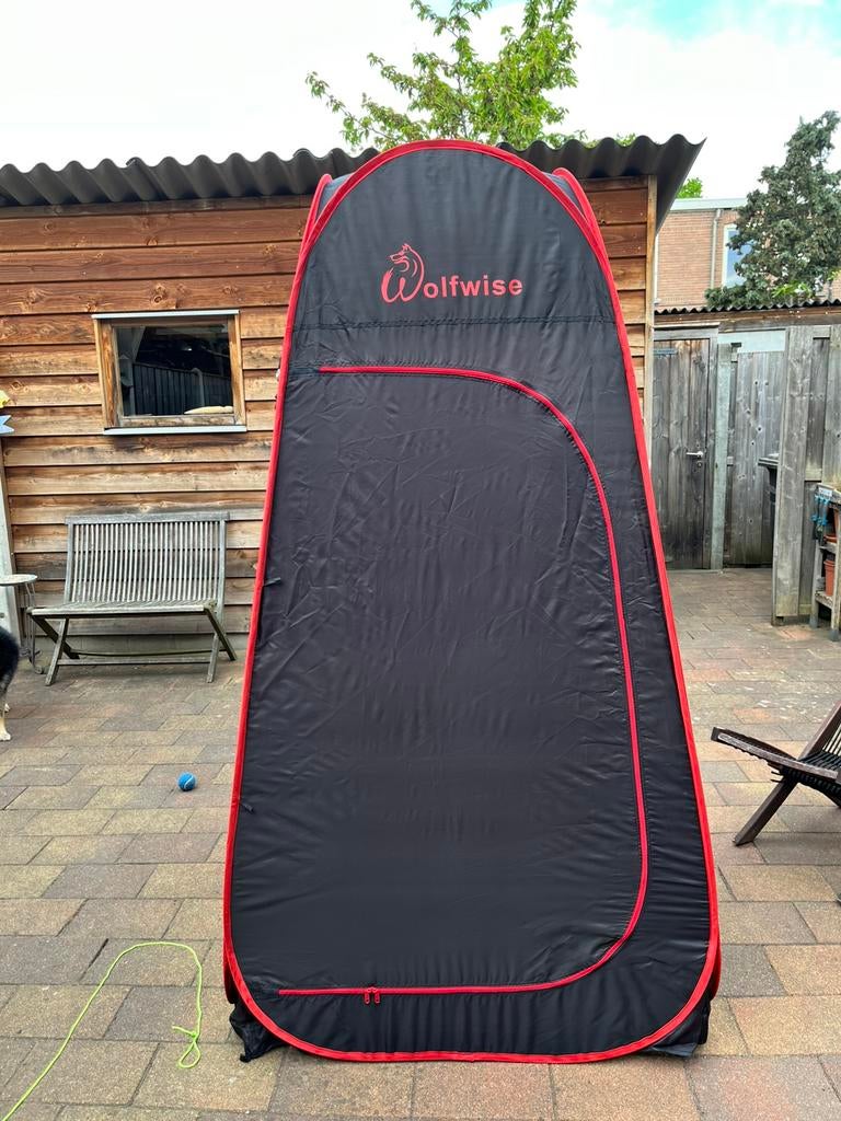wolfwise pop-up privacy tent, Caravans en Kamperen, Tenten, Ophalen, Zo goed als nieuw, Tot en met 2