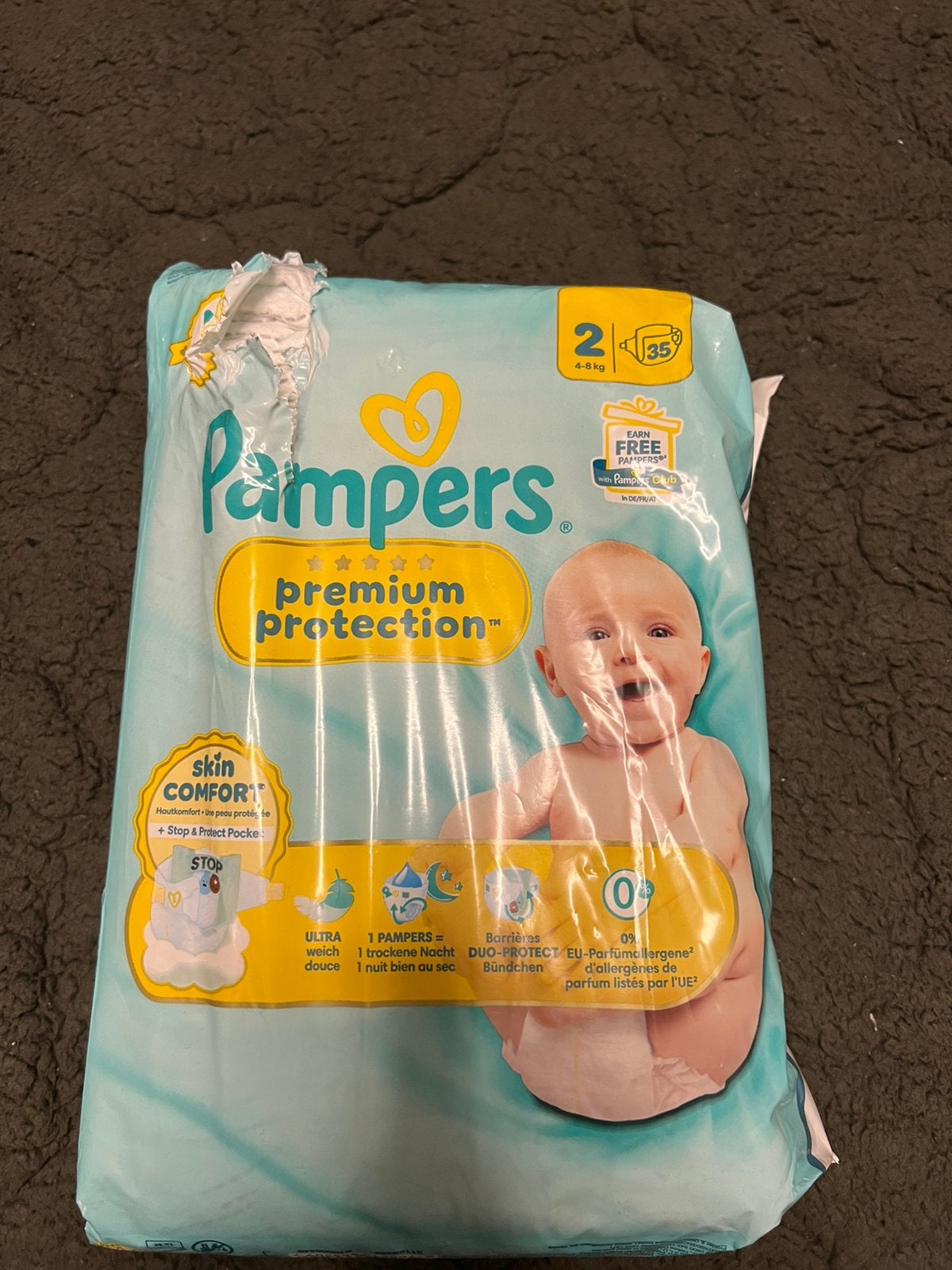 Pampers maat 2, Ophalen of Verzenden, Zo goed als nieuw, Overige typen
