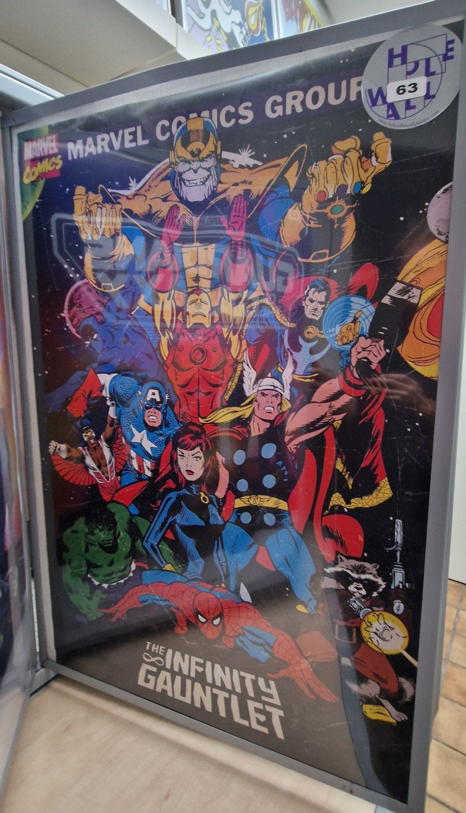Marvel Comics The Infinity Gauntlet Poster, Boeken, Eén comic, Amerika, Jim Starlin, Ophalen of Verzenden
