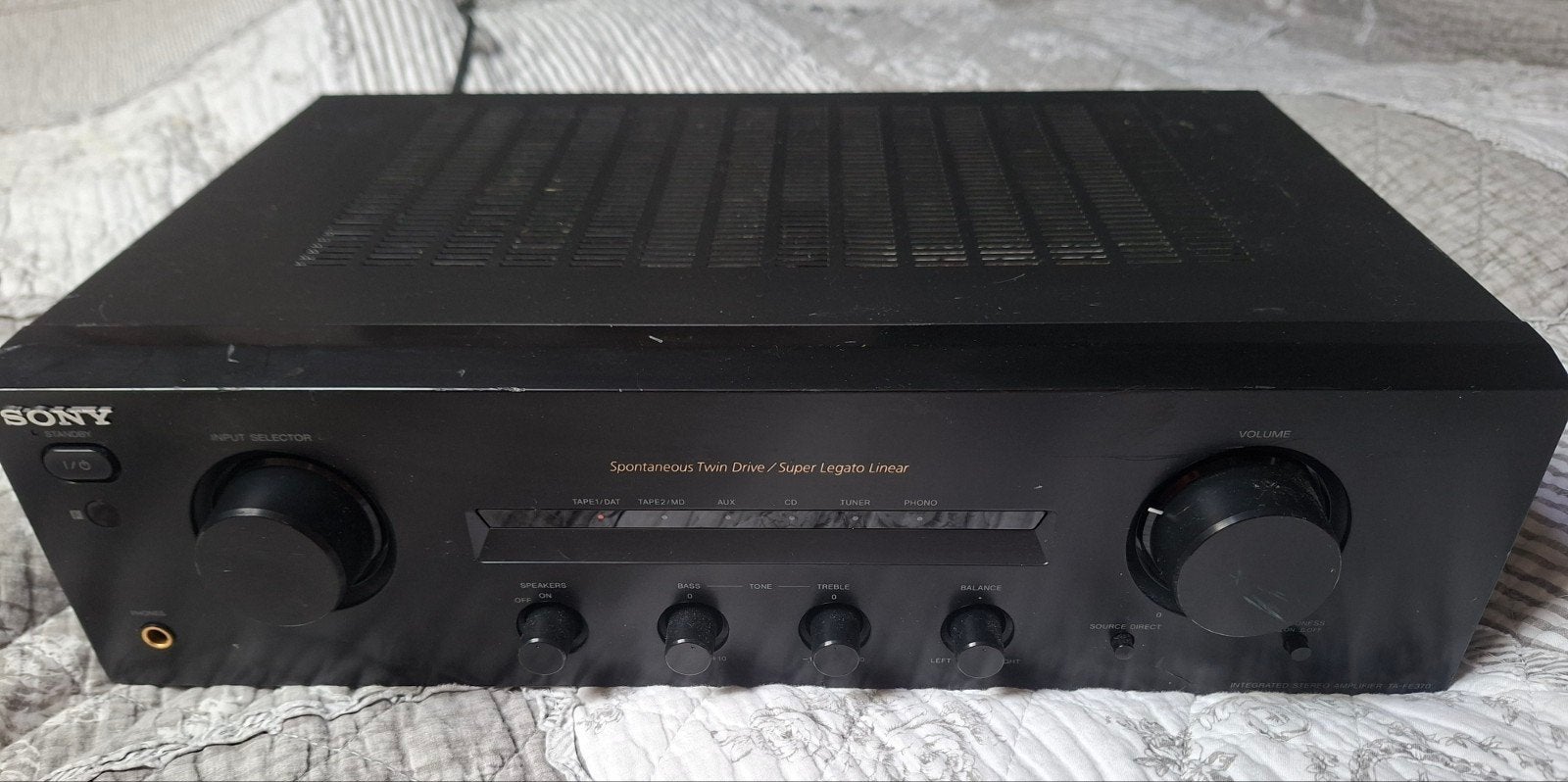 Sony TA-FE370, Ophalen of Verzenden, Gebruikt