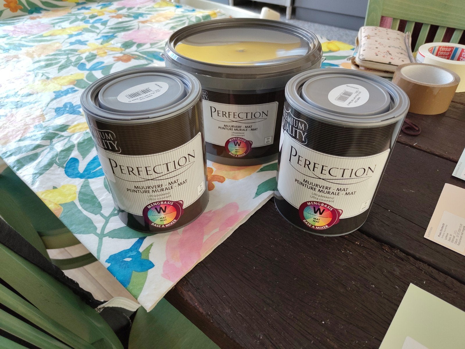 Perfection Muurverf Mat - Diverse Kleuren, Doe-het-zelf en Verbouw, Verf, Beits en Lak, Ophalen of Verzenden, Nieuw