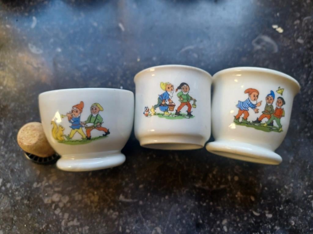 Serviesdelen kinderservies kabouters regout royal, Antiek en Kunst, Ophalen of Verzenden