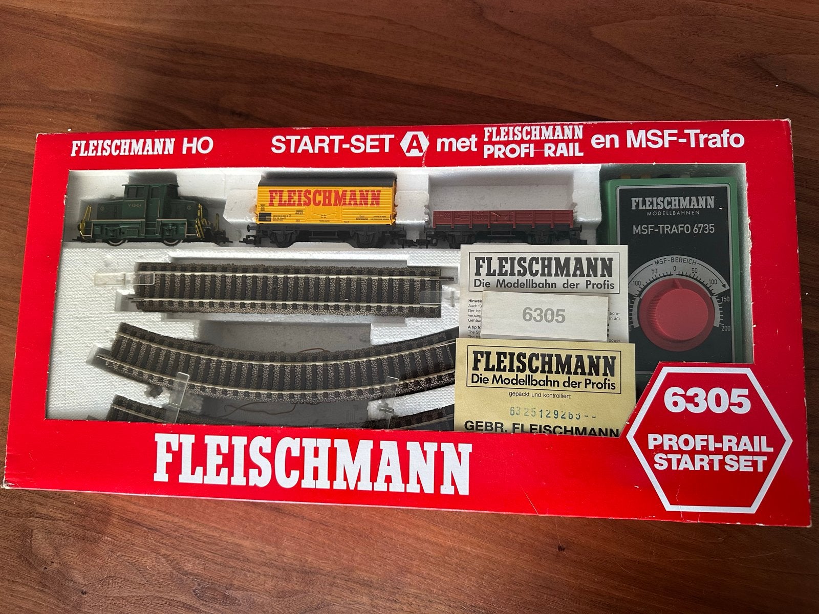 Fleischmann H0 6305 Profi-Rail Startset A, Hobby en Vrije tijd, Treinset, Gelijkstroom, Fleischmann, Ophalen of Verzenden