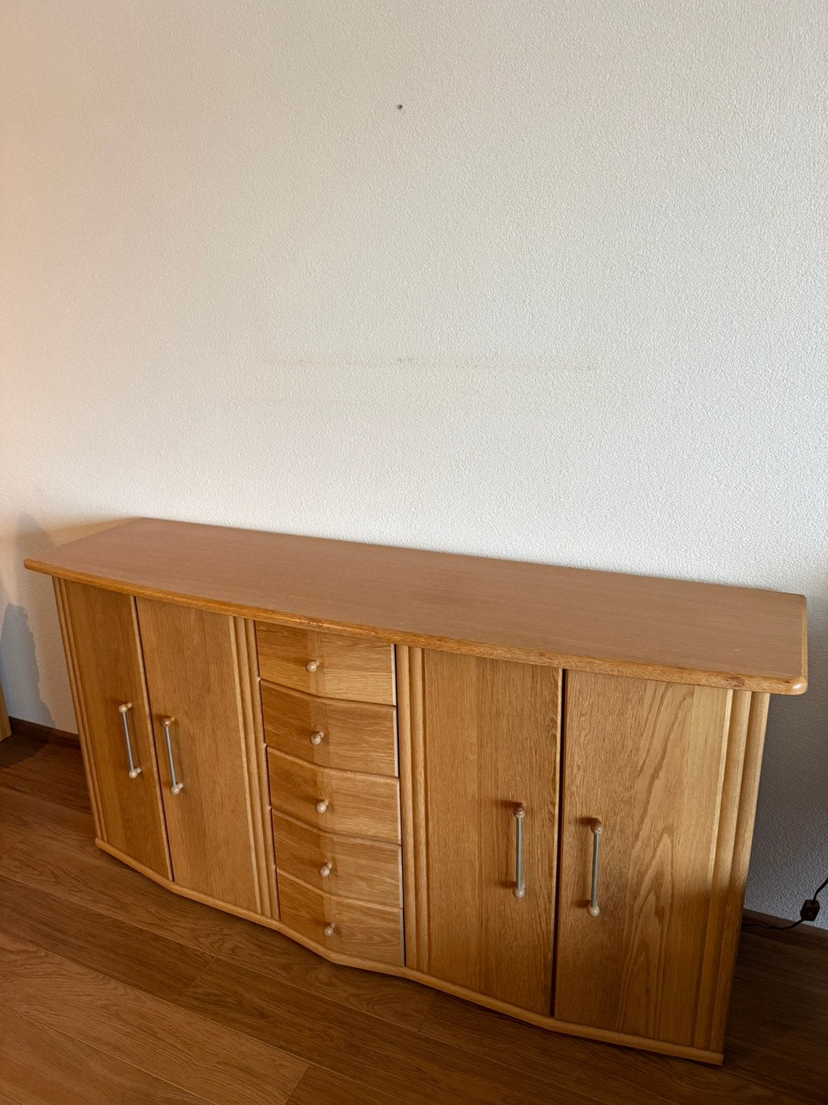 Eiken dressoir kast, Ophalen, Gebruikt, 25 tot 50 cm