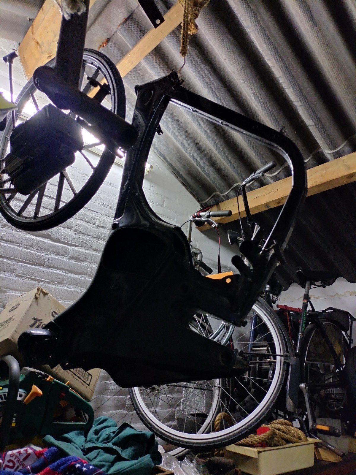 Puch 250sg frame, Verzenden
