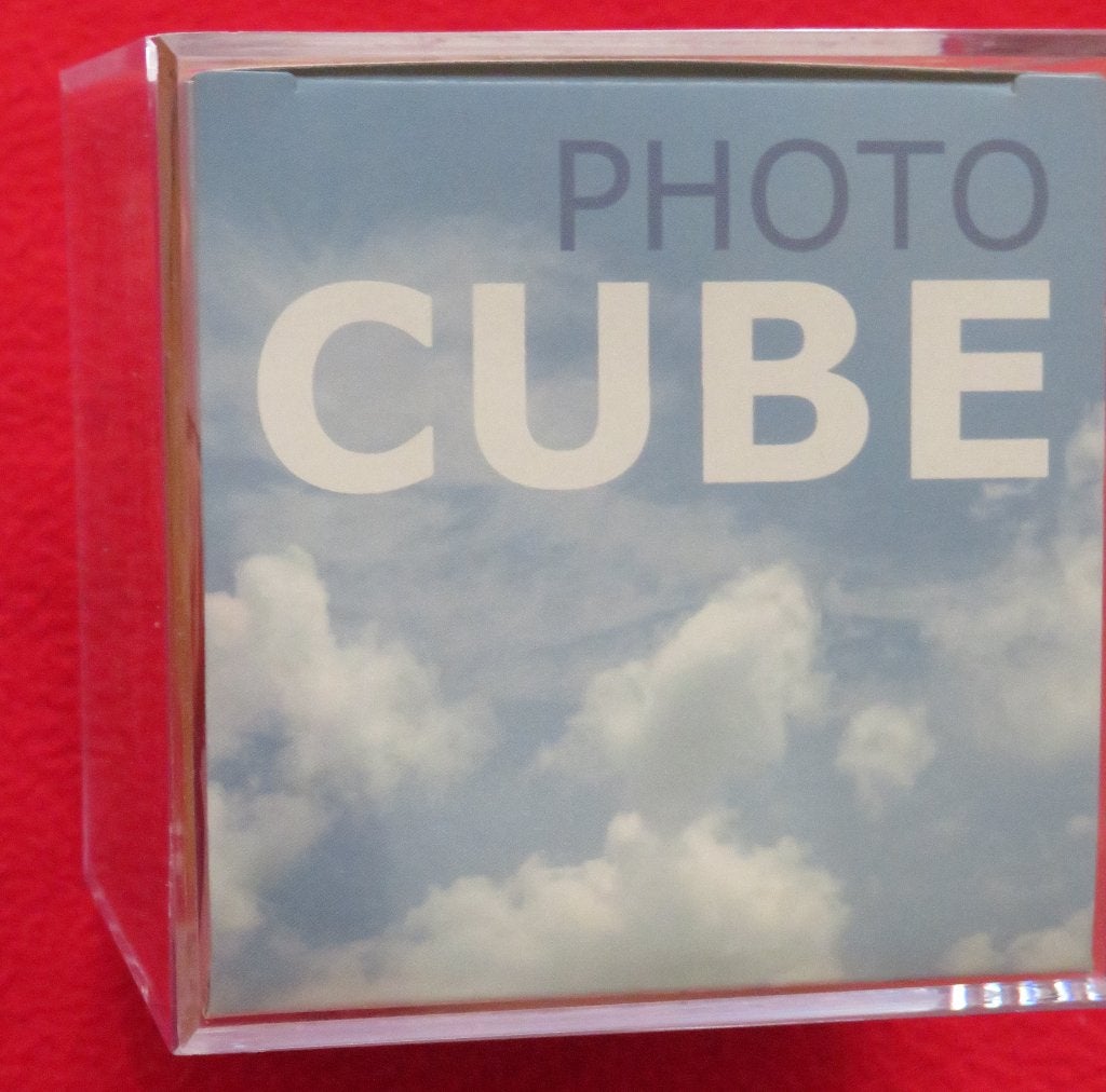 Plastic fotokubus, fotolijst, Ophalen, Gebruikt