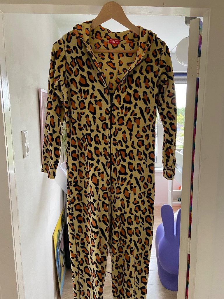 Onesie Claesens maat 152-158 leopardprint, Claesens, Overige typen, Jongen of Meisje, Ophalen of Verzenden