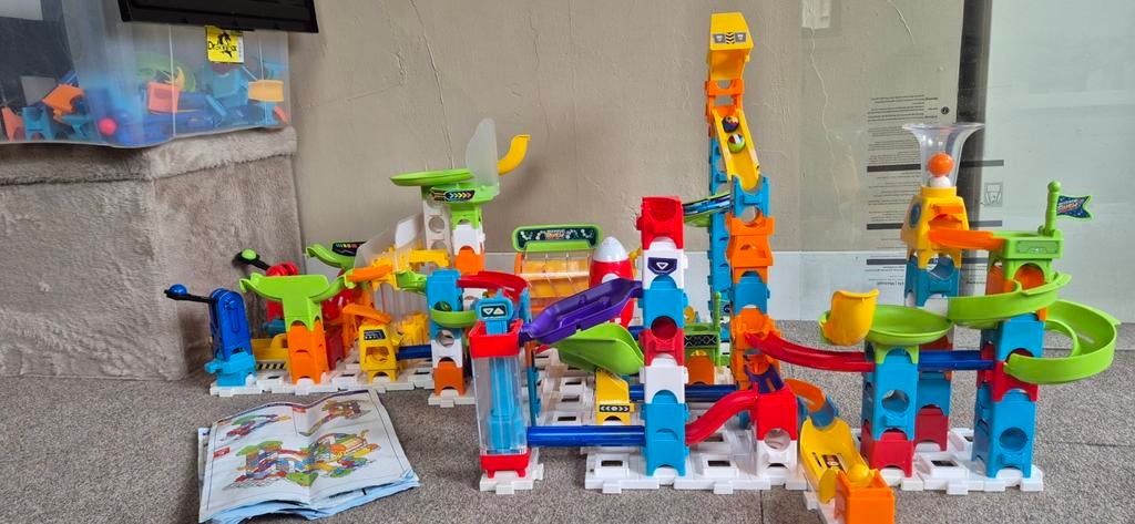 Marble Rush vtech knikkerbaan 3 sets, oa 5422 en 5718, Ophalen of Verzenden, Zo goed als nieuw, Jongen of Meisje