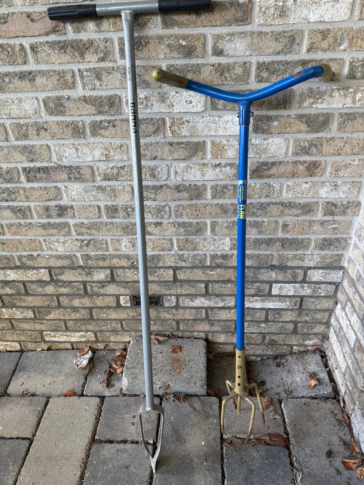 Grondboor en Tuinklauw - Beide tuingereedschappen, Tuin en Terras, Ophalen, Gebruikt, Grondboor