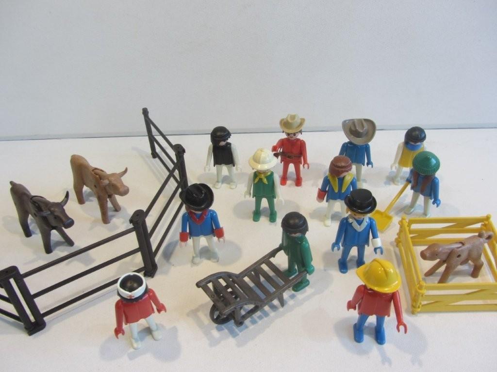 Playmobil vintage poppetjes en koeien, Kinderen en Baby's, Speelgoed | Playmobil, Ophalen of Verzenden, Gebruikt, Los playmobil