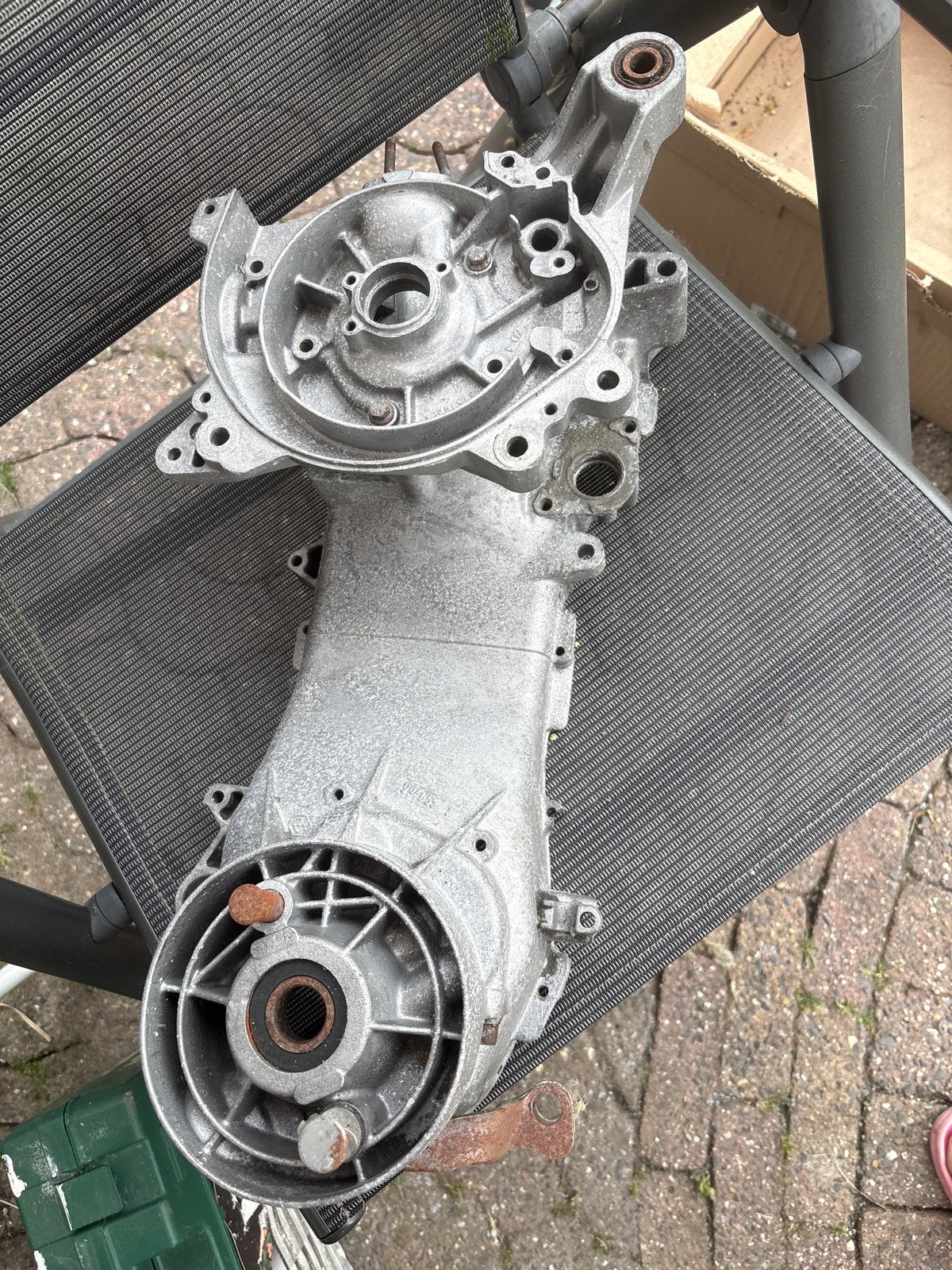 Piaggio Zip/Runner carterset C256m, Fietsen en Brommers, Brommeronderdelen | Scooters, Ophalen of Verzenden, Gebruikt, Blok, Piaggio