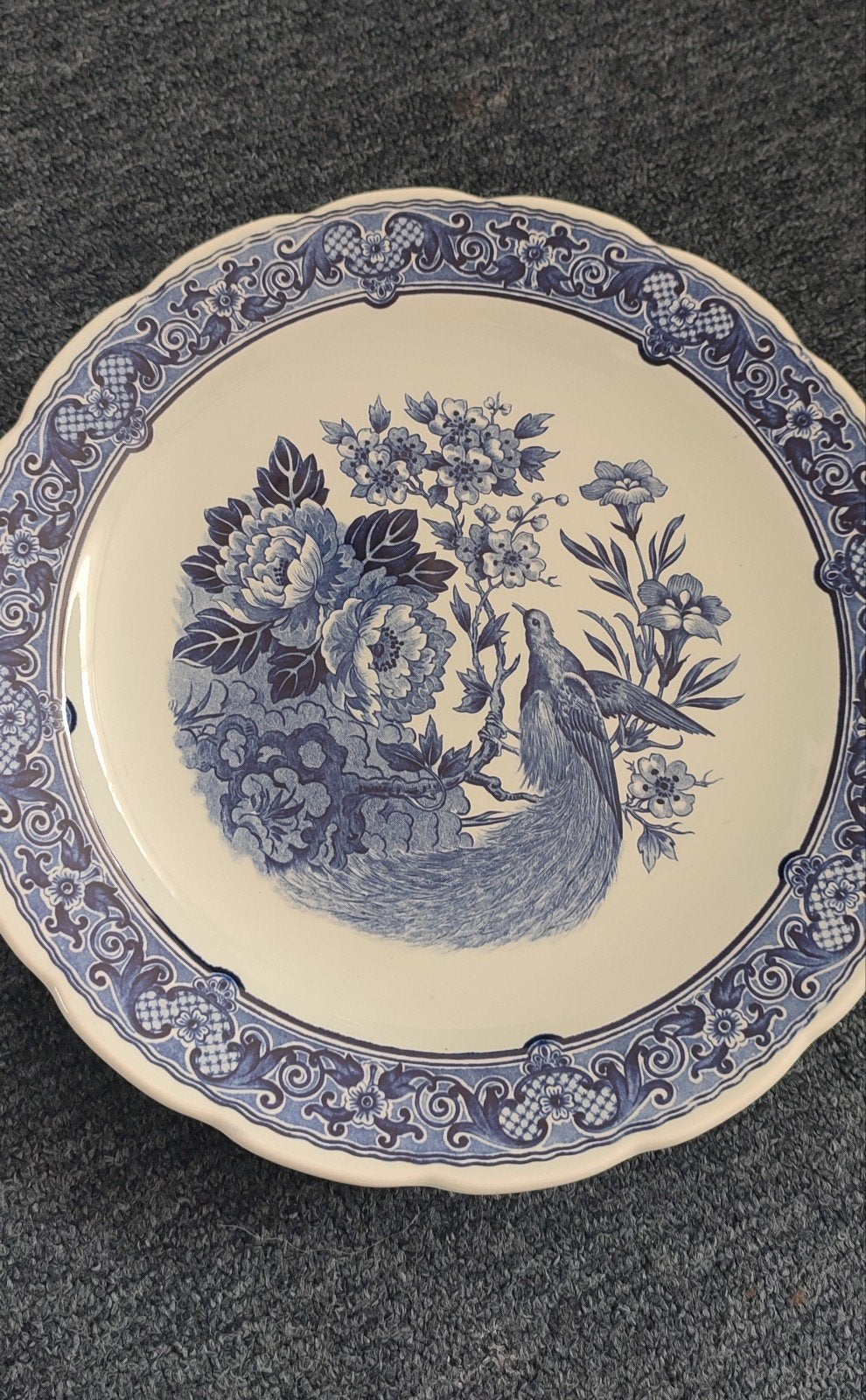 Mooie delft bord 30 cm, Antiek en Kunst, Ophalen