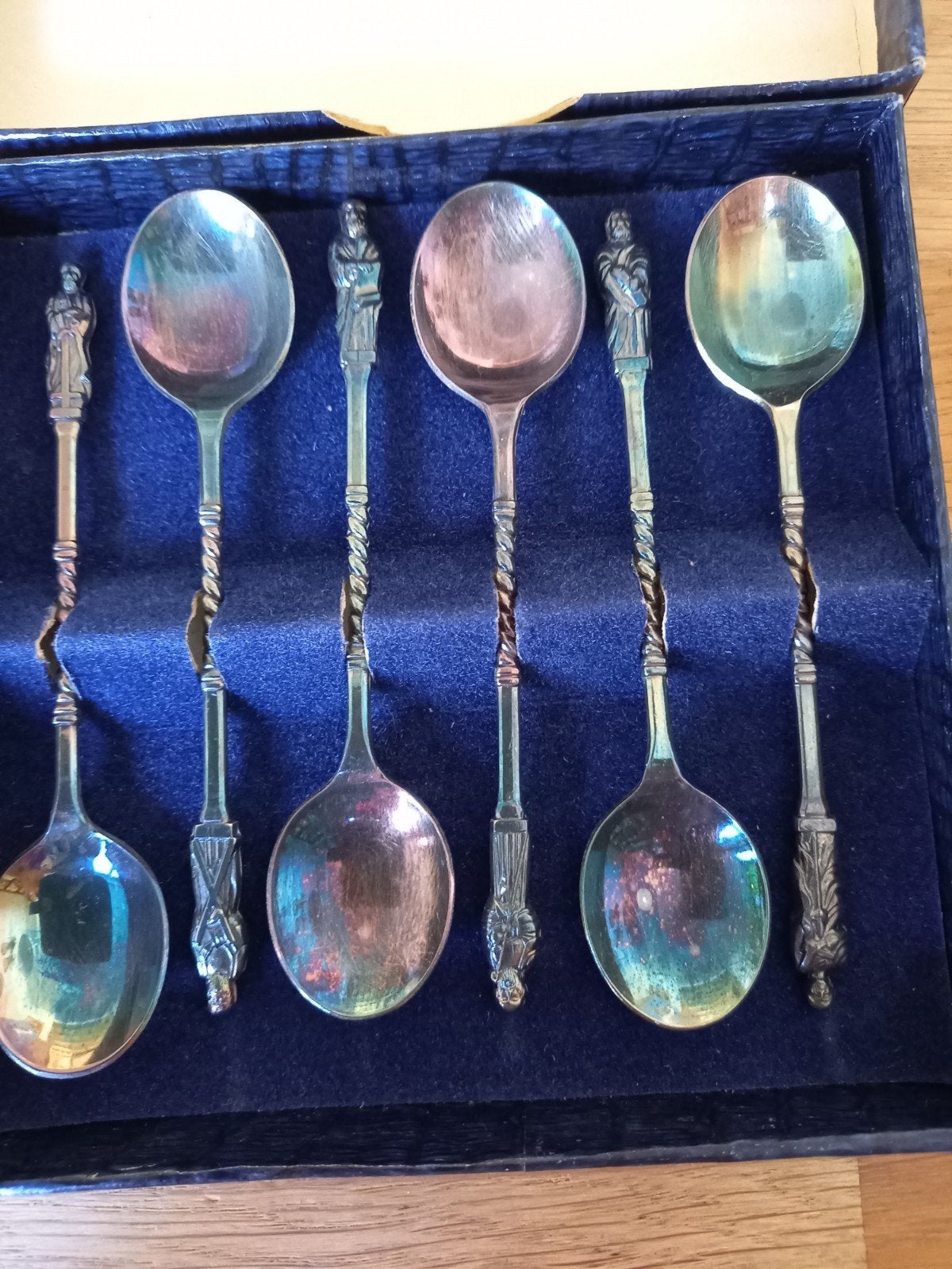 6 Theelepeltjes apostelen, Antiek en Kunst, Ophalen of Verzenden