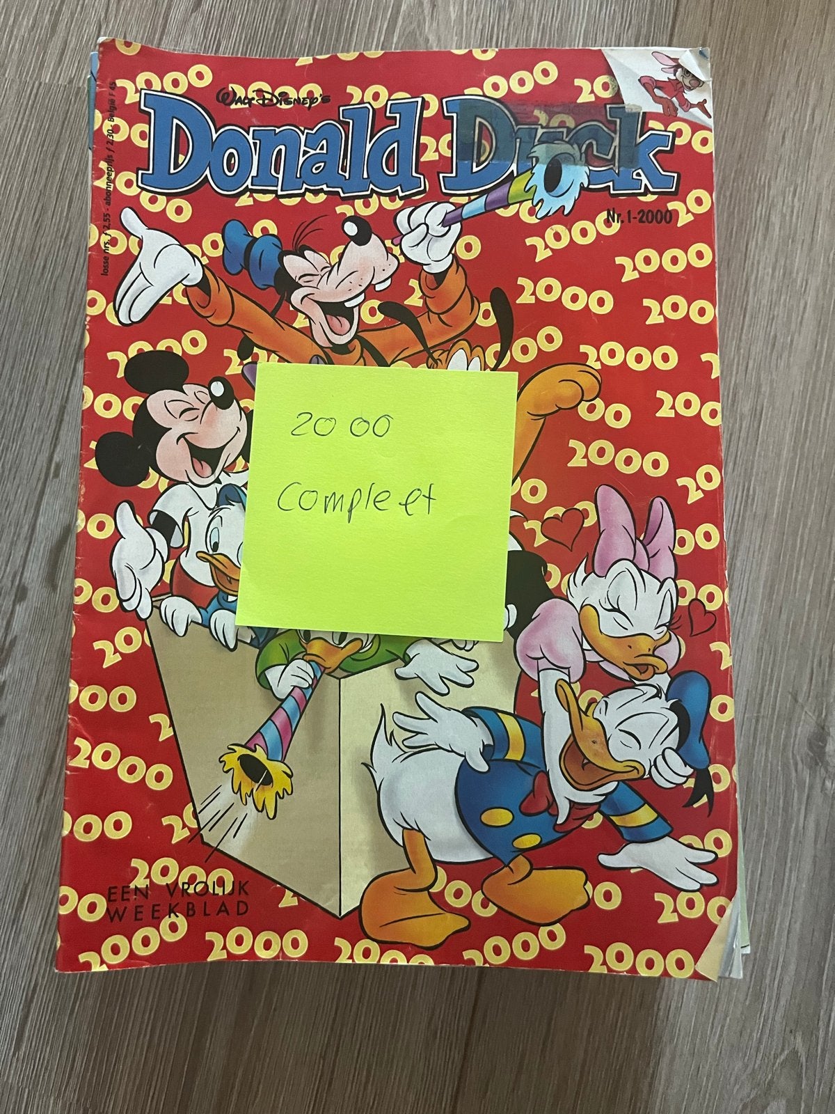 Donald Duck Jaargang 2000 Compleet, Complete serie of reeks, Ophalen of Verzenden, Gelezen
