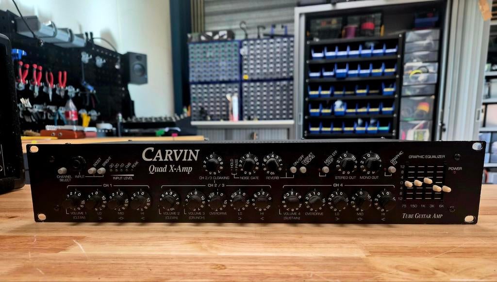 Carvin Quad X-Amp – Tube Guitar Preamp, Ophalen of Verzenden