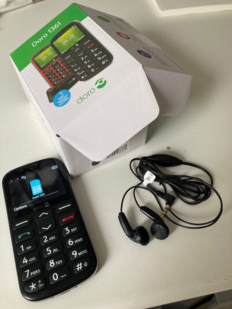 Mobiele telefoon Doro 1361, Telecommunicatie, Overige modellen, Ophalen of Verzenden, Zonder simlock, Zonder abonnement