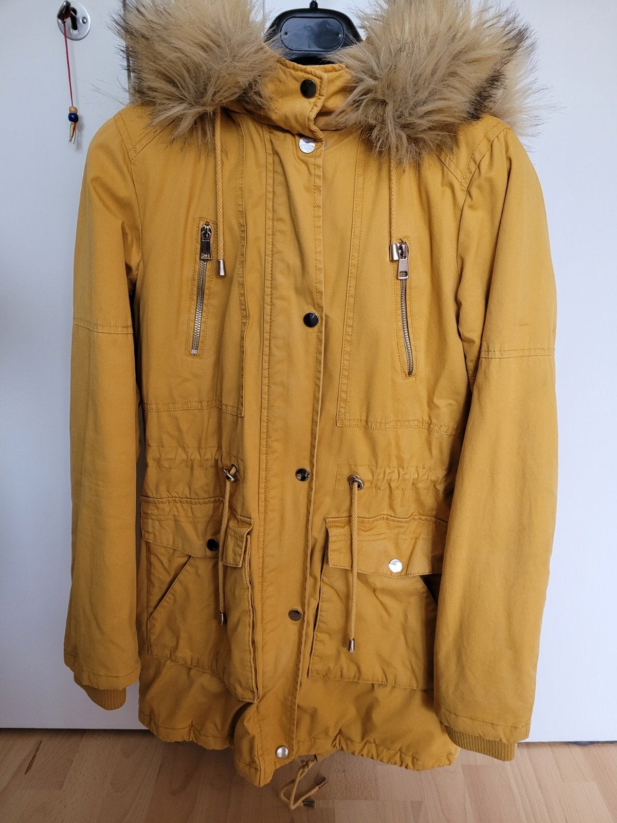 Winterjas maat 34, Ophalen, Geel, Maat 34 (XS) of kleiner, Gedragen